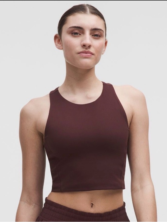 lululemon athletica Other - Lululemon Swift Speed Cropped Tank (B/C) in Goodnight Plum